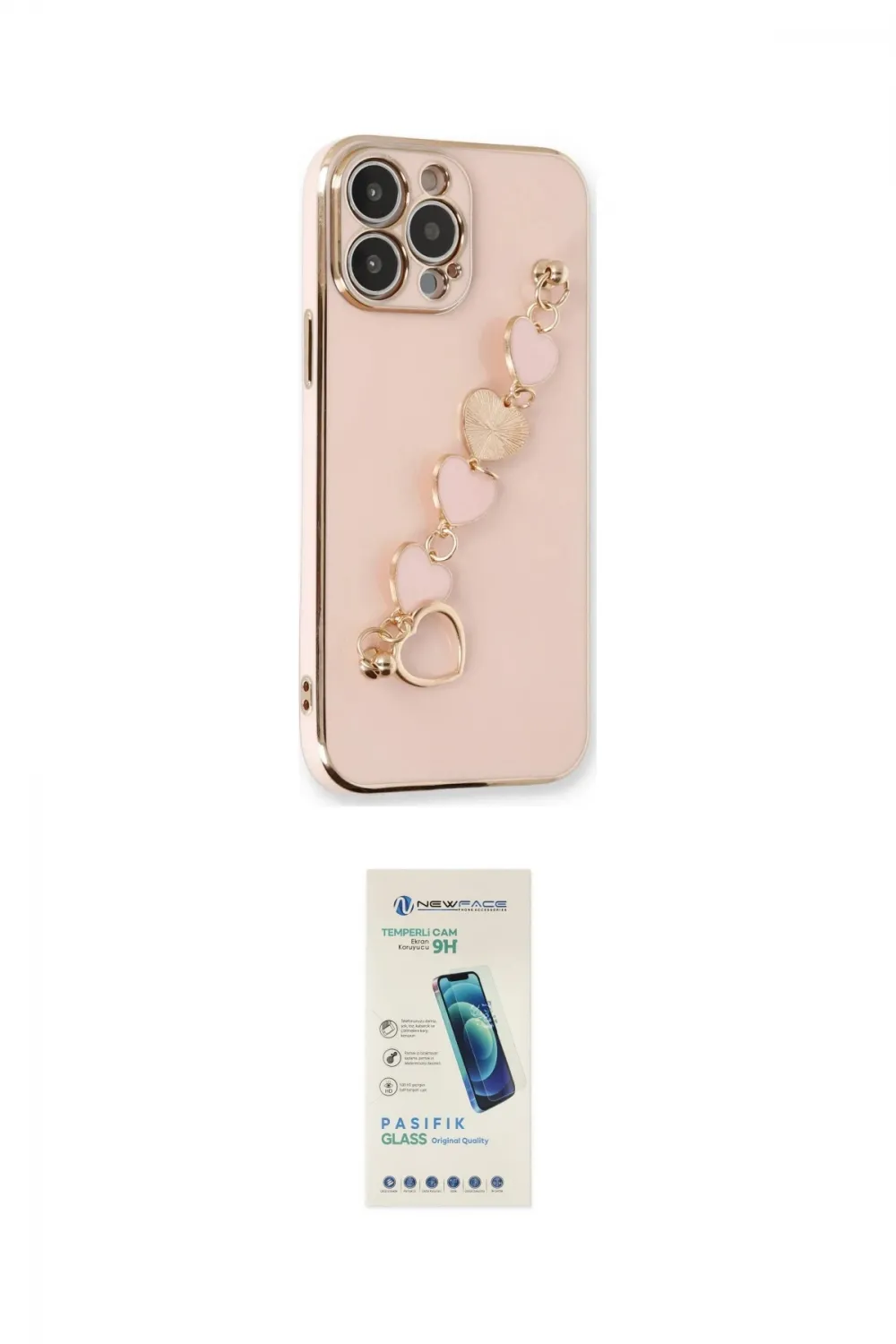 ieg™ iPhone 13 Pro Max Kılıf Nova Işık Prime - Şeffaf Pasifik Cam Ekran Koruyucu