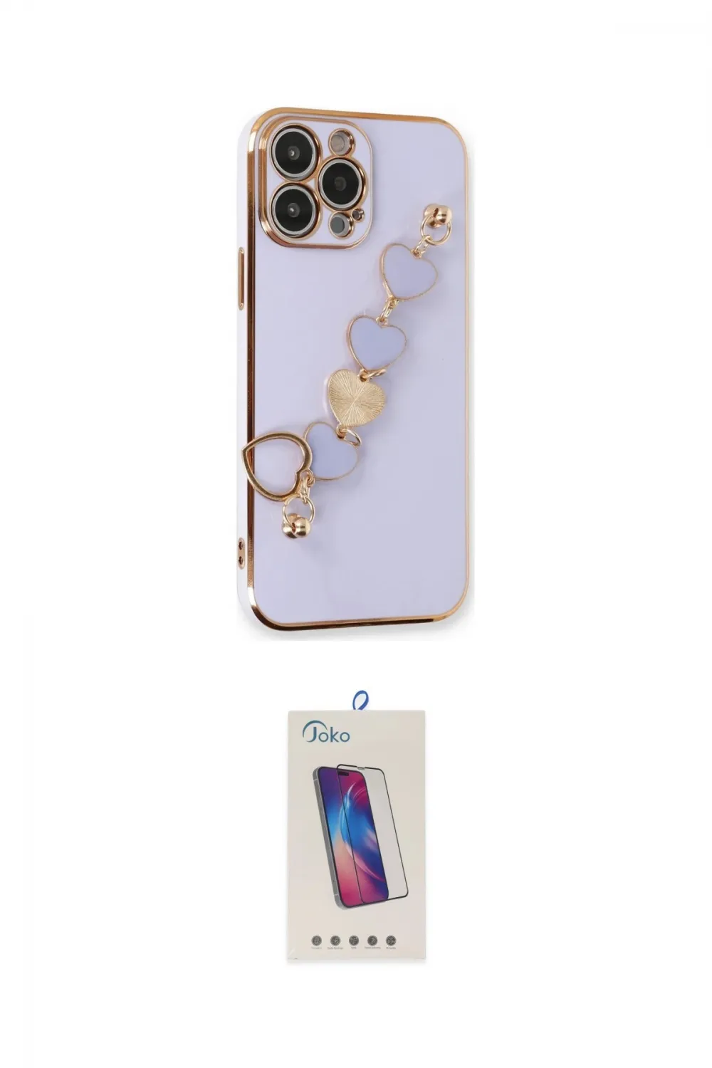 ieg™ iPhone 13 Pro Max Kılıf Nova Işık Prime - Siyah Joko 5D Cam