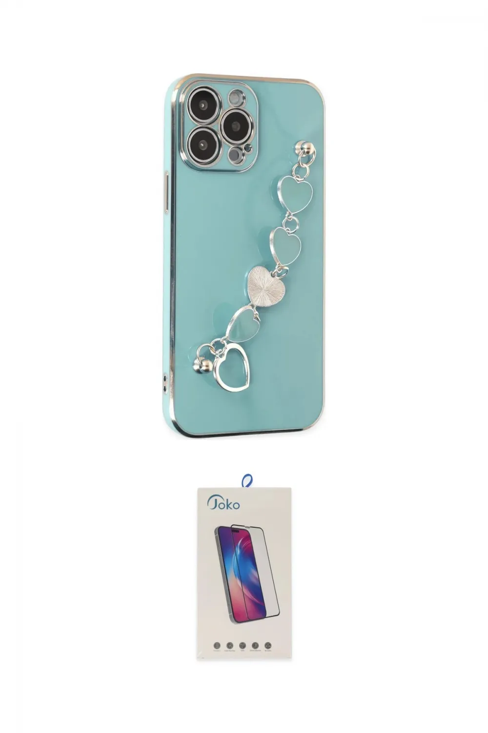 ieg™ iPhone 13 Pro Max Kılıf Nova Işık Prime - Siyah Joko 5D Cam