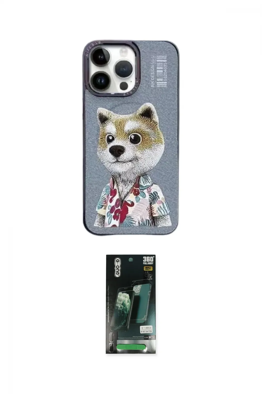 ieg™ iPhone 13 Pro Max Kılıf Siluet Modern Özel Seri - Şeffaf 360 Full Body Arka Koruyucu