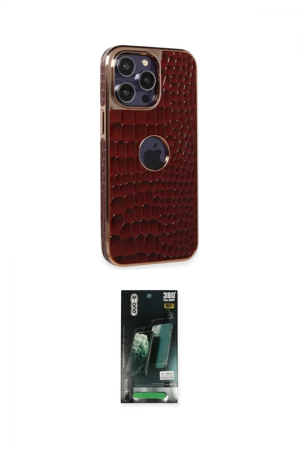 ieg™ iPhone 13 Pro Max Kılıf Ufuk Form Prime - Şeffaf 360 Full Body Arka Koruyucu