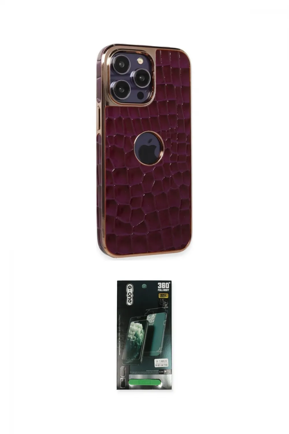 ieg™ iPhone 13 Pro Max Kılıf Ufuk Form Prime - Şeffaf 360 Full Body Arka Koruyucu
