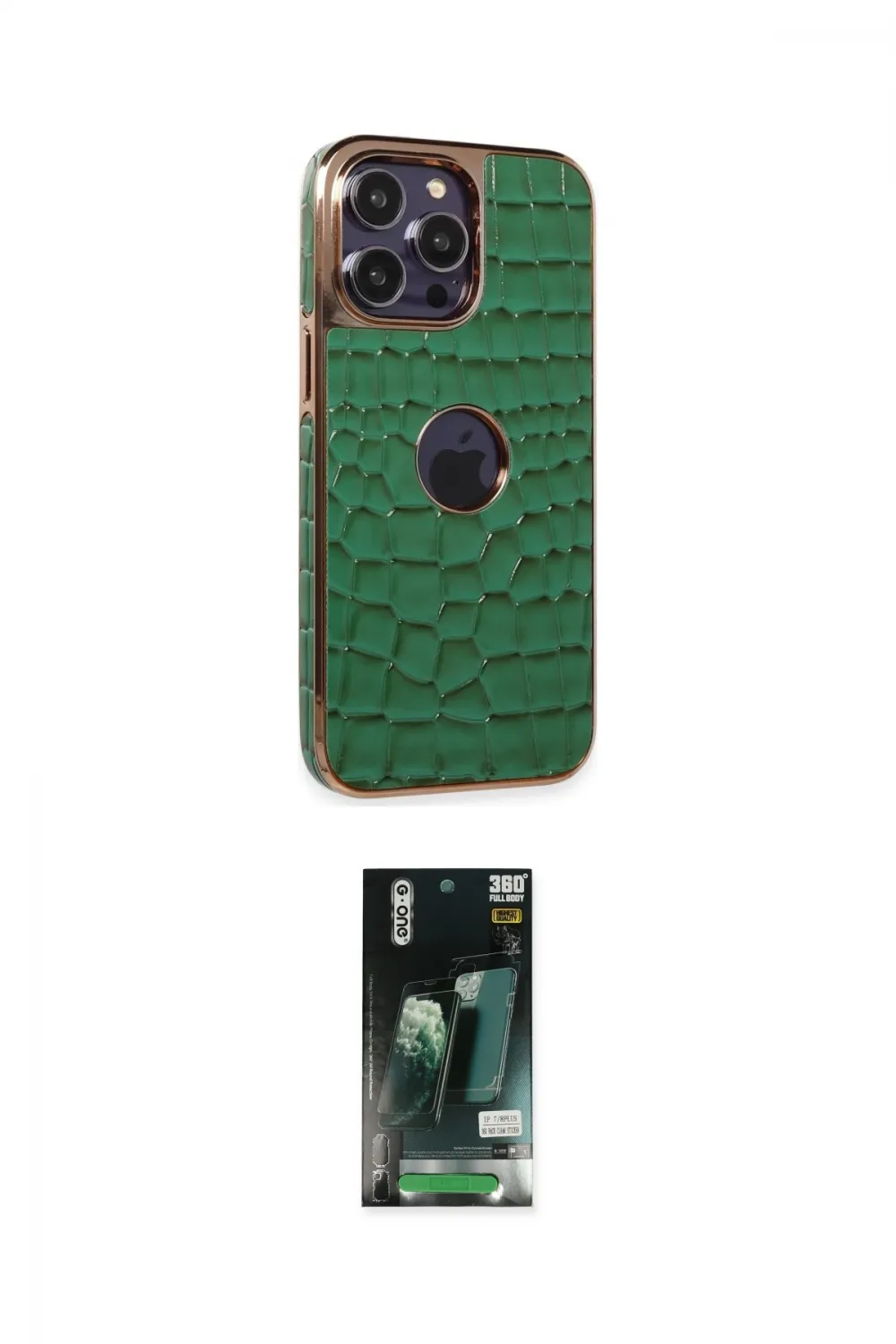 ieg™ iPhone 13 Pro Max Kılıf Ufuk Form Prime - Şeffaf 360 Full Body Arka Koruyucu