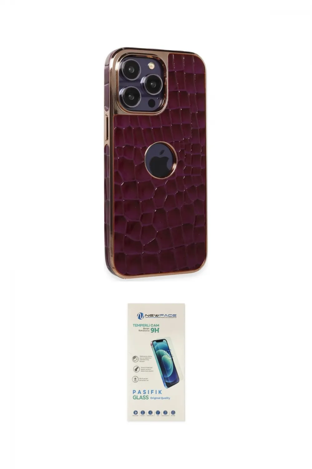 ieg™ iPhone 13 Pro Max Kılıf Ufuk Form Prime - Şeffaf Pasifik Cam Ekran Koruyucu