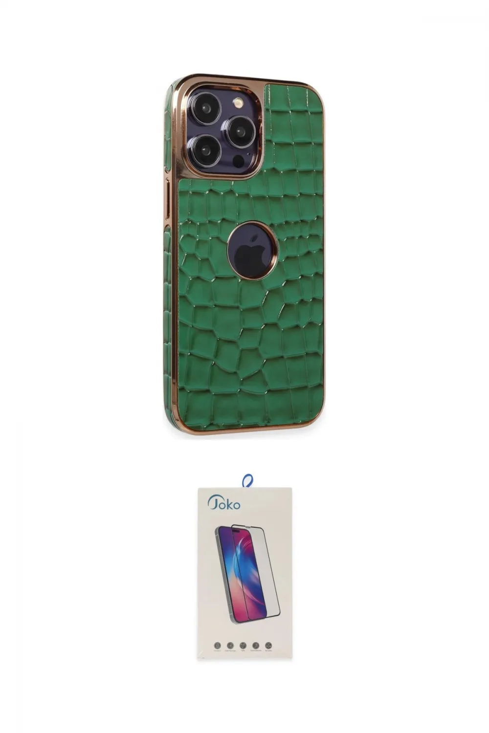 ieg™ iPhone 13 Pro Max Kılıf Ufuk Form Prime - Siyah Joko 5D Cam