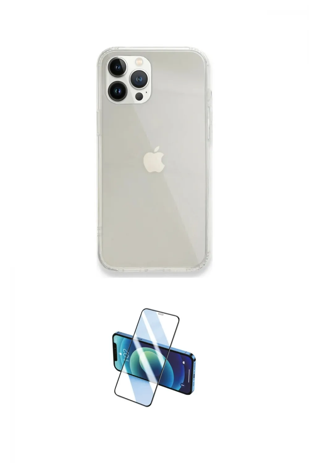 ieg™ iPhone 13 Pro Max Kılıf Vadi Asil Prime - Siyah 3D Antistatik Cam Ekran Koruyucu