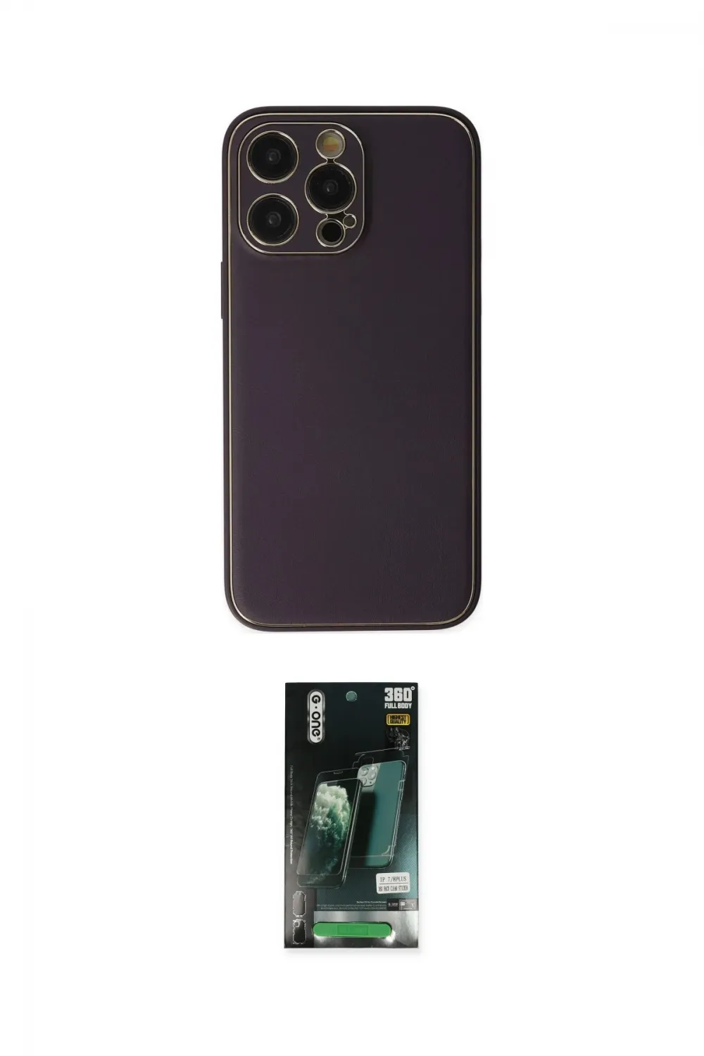 ieg™ iPhone 13 Pro Max Kılıf Yadigar Klasik - Şeffaf 360 Full Body Arka Koruyucu