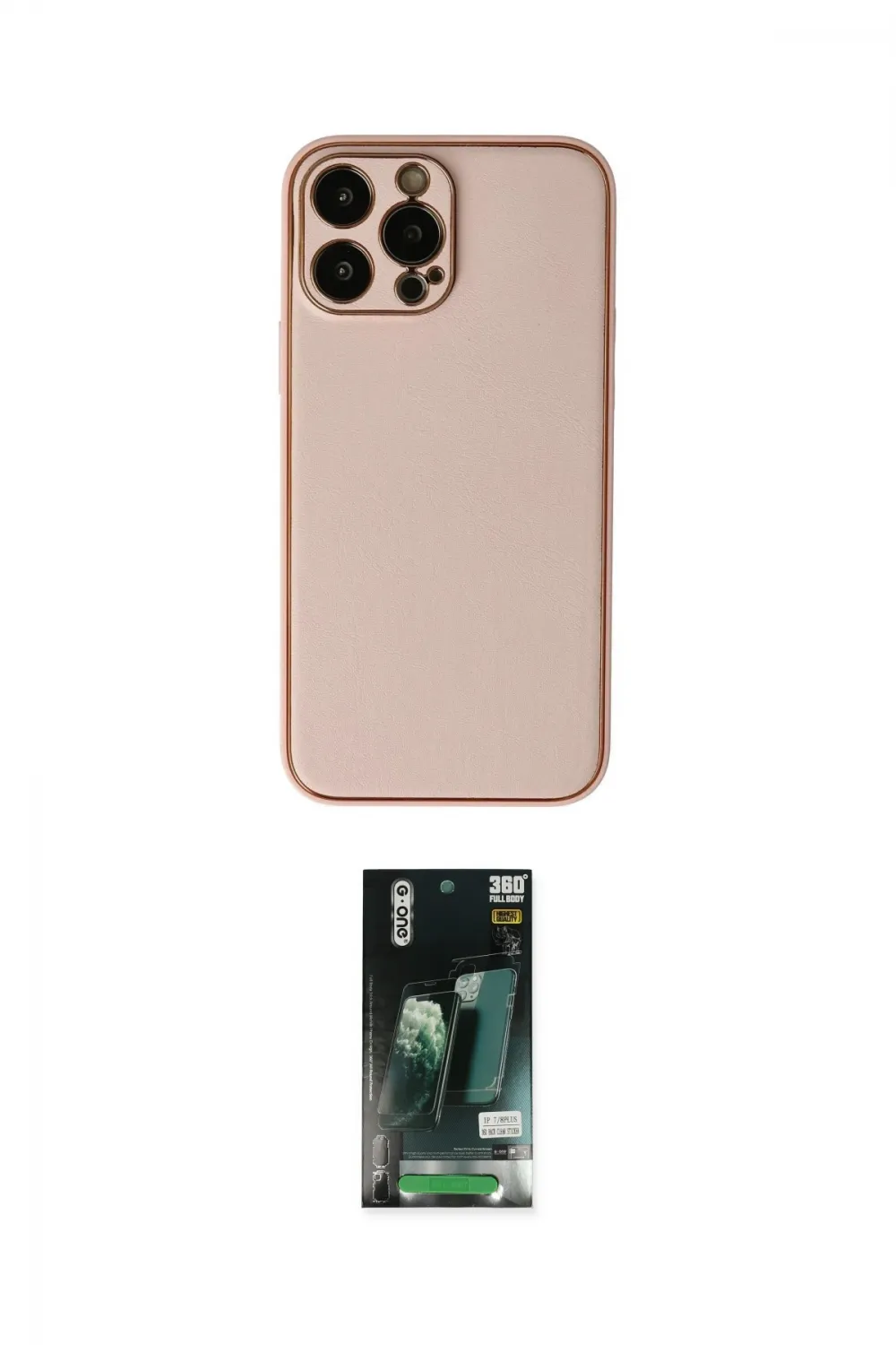 ieg™ iPhone 13 Pro Max Kılıf Yadigar Klasik - Şeffaf 360 Full Body Arka Koruyucu