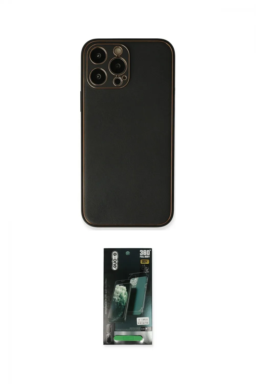 ieg™ iPhone 13 Pro Max Kılıf Yadigar Klasik - Şeffaf 360 Full Body Arka Koruyucu