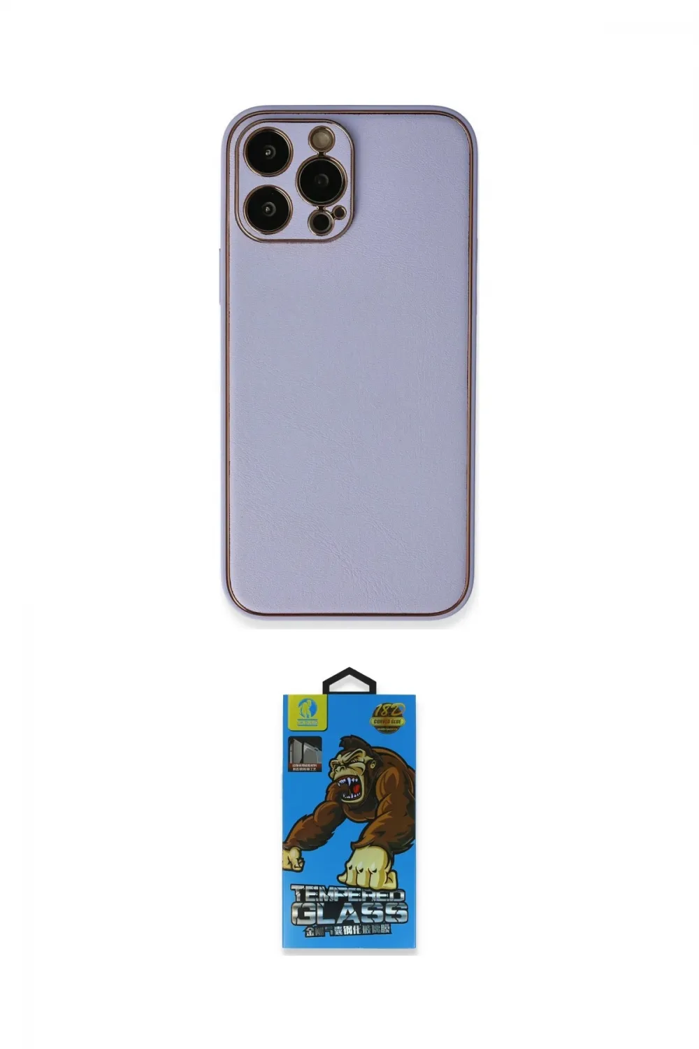 ieg™ iPhone 13 Pro Max Kılıf Yadigar Klasik - Siyah 18D Cam Ekran Koruyucu