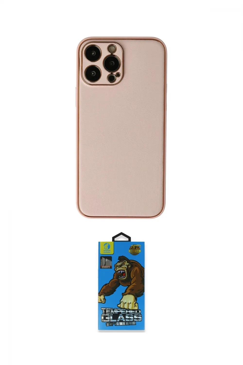 ieg™ iPhone 13 Pro Max Kılıf Yadigar Klasik - Siyah 18D Cam Ekran Koruyucu