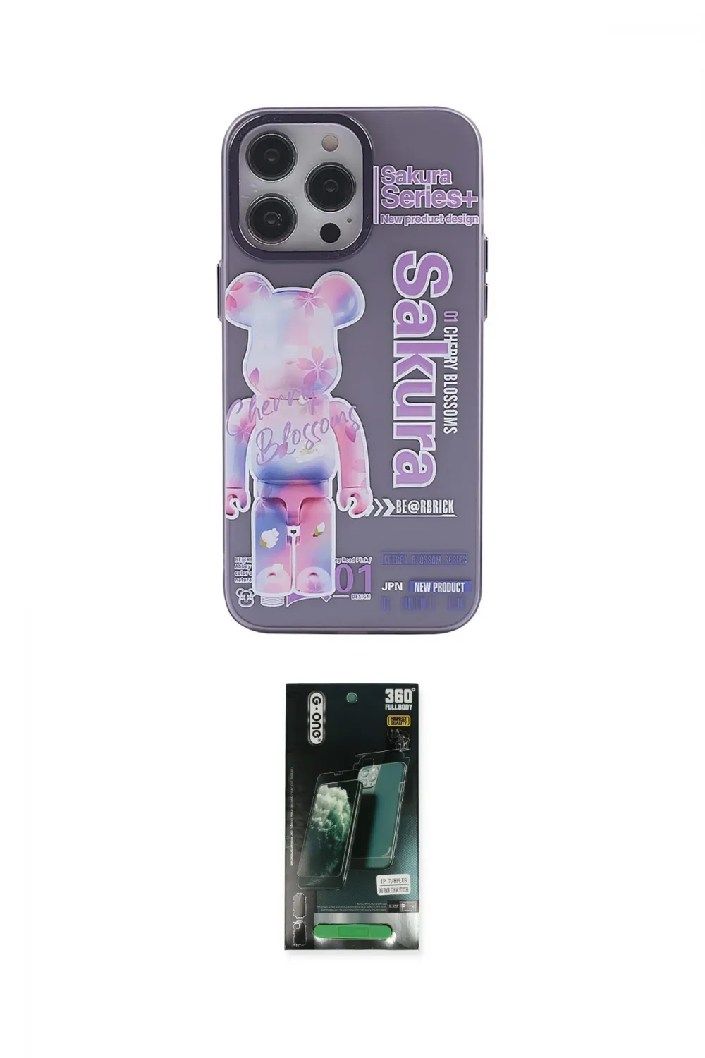 ieg™ iPhone 13 Pro Max Kılıf Zirve Form Özel Seri - Şeffaf 360 Full Body Arka Koruyucu