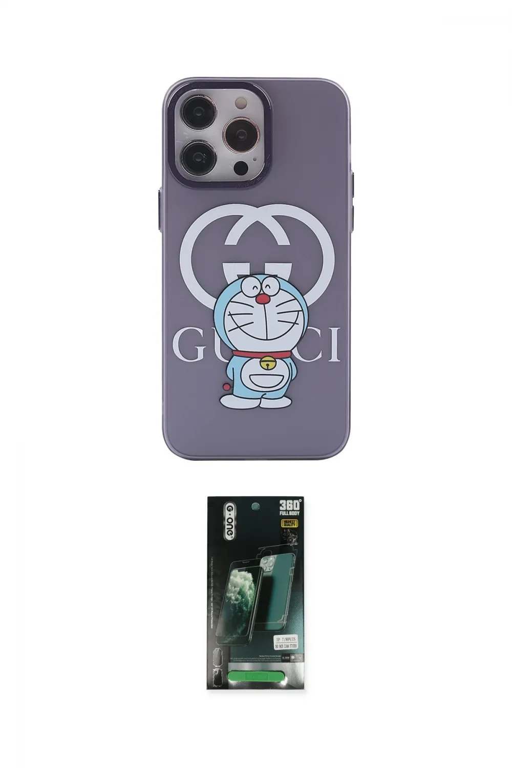 ieg™ iPhone 13 Pro Max Kılıf Zirve Form Özel Seri - Şeffaf 360 Full Body Arka Koruyucu