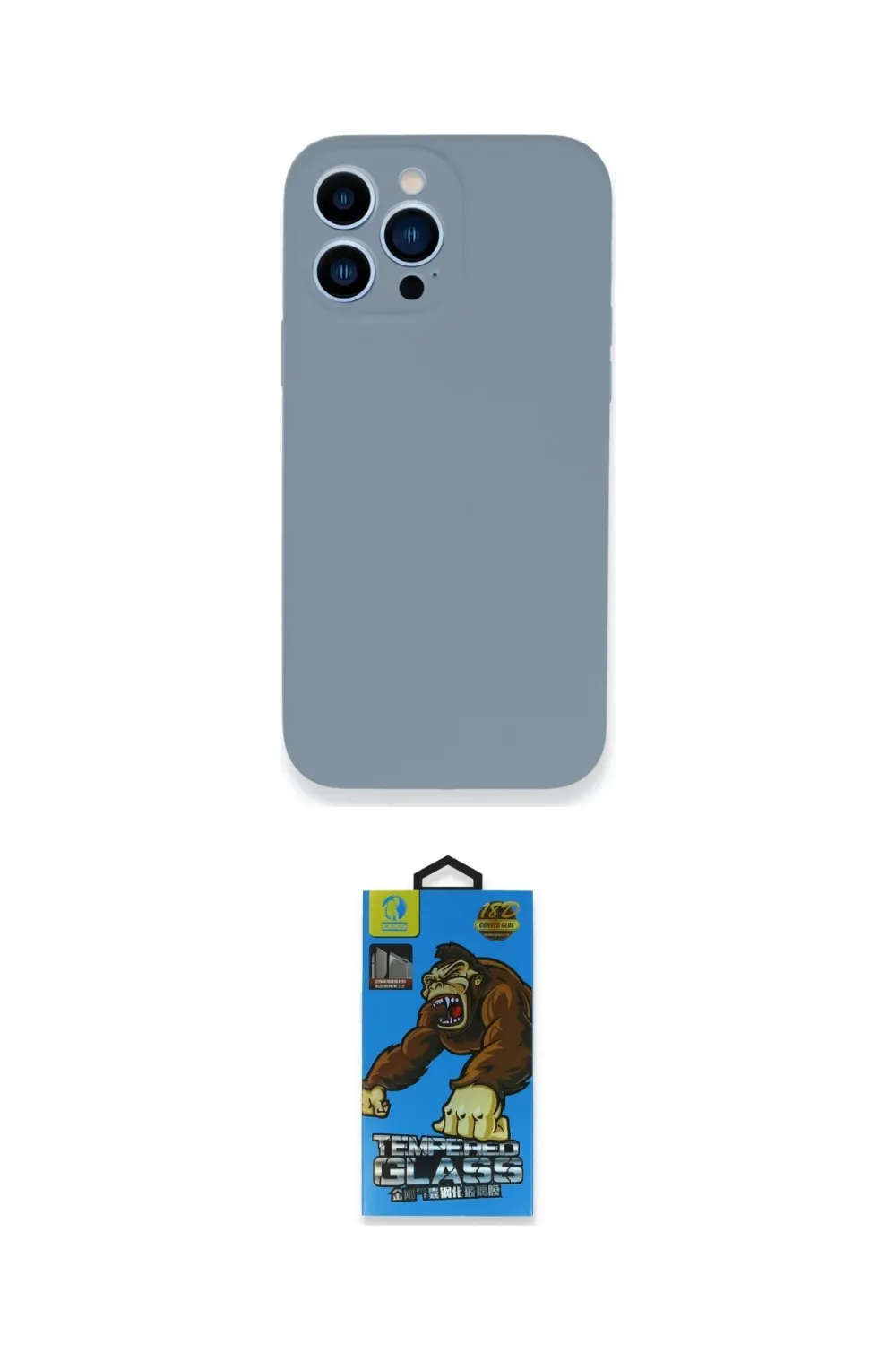 ieg™ iPhone 13 Pro Max Kılıf Zirve Modern Özel Seri - Siyah 18D Cam Ekran Koruyucu