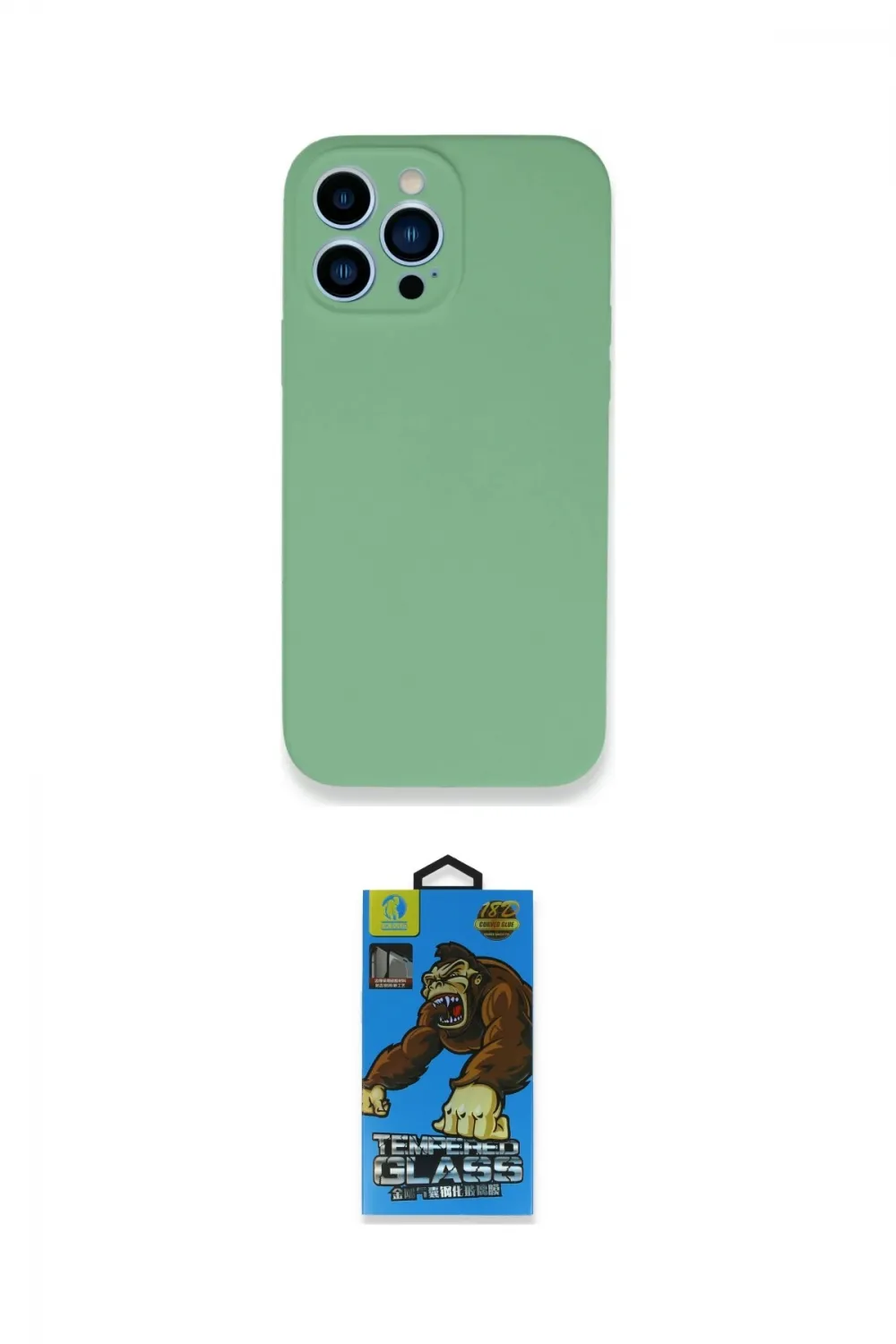 ieg™ iPhone 13 Pro Max Kılıf Zirve Modern Özel Seri - Siyah 18D Cam Ekran Koruyucu