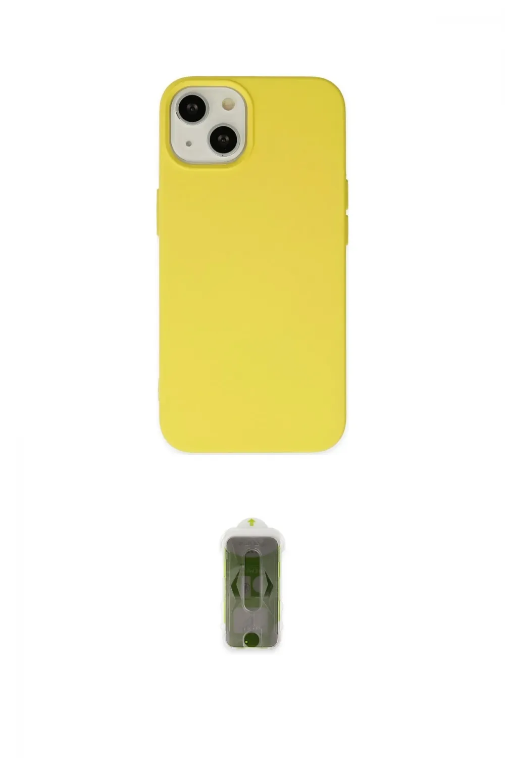 ieg™ iPhone 14 Kılıf Ahenk Serisi - Siyah Joko Magic 5D Hayalet Cam