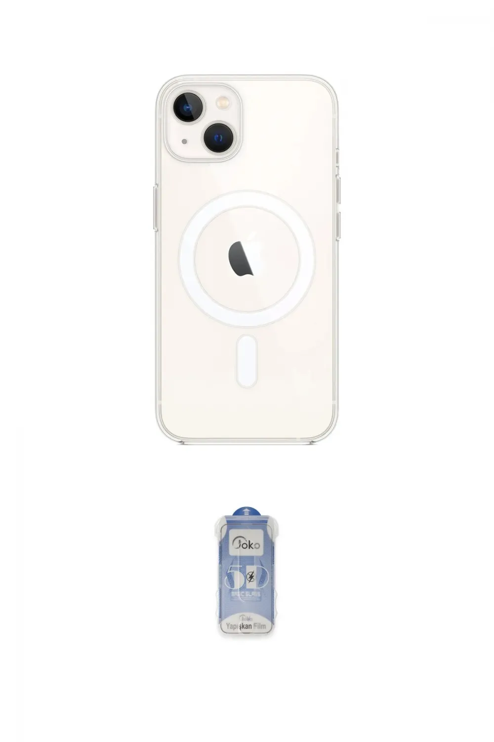 ieg™ iPhone 14 Kılıf Kutup Klasik Serisi - Siyah Joko Magic 5D Cam