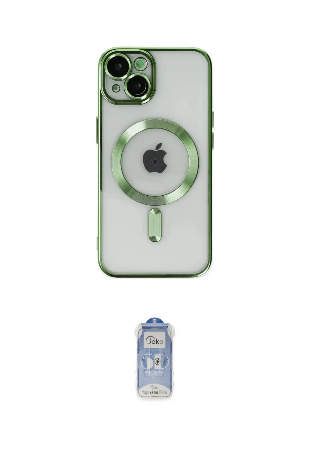 ieg™ iPhone 14 Kılıf Nova Işık Özel Seri - Siyah Joko Magic 5D Cam