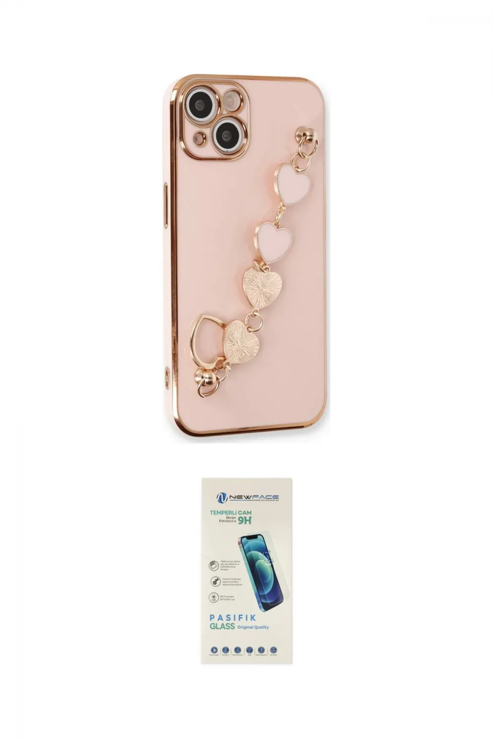ieg™ iPhone 14 Kılıf Nova Işık Prime - Şeffaf Pasifik Cam Ekran Koruyucu