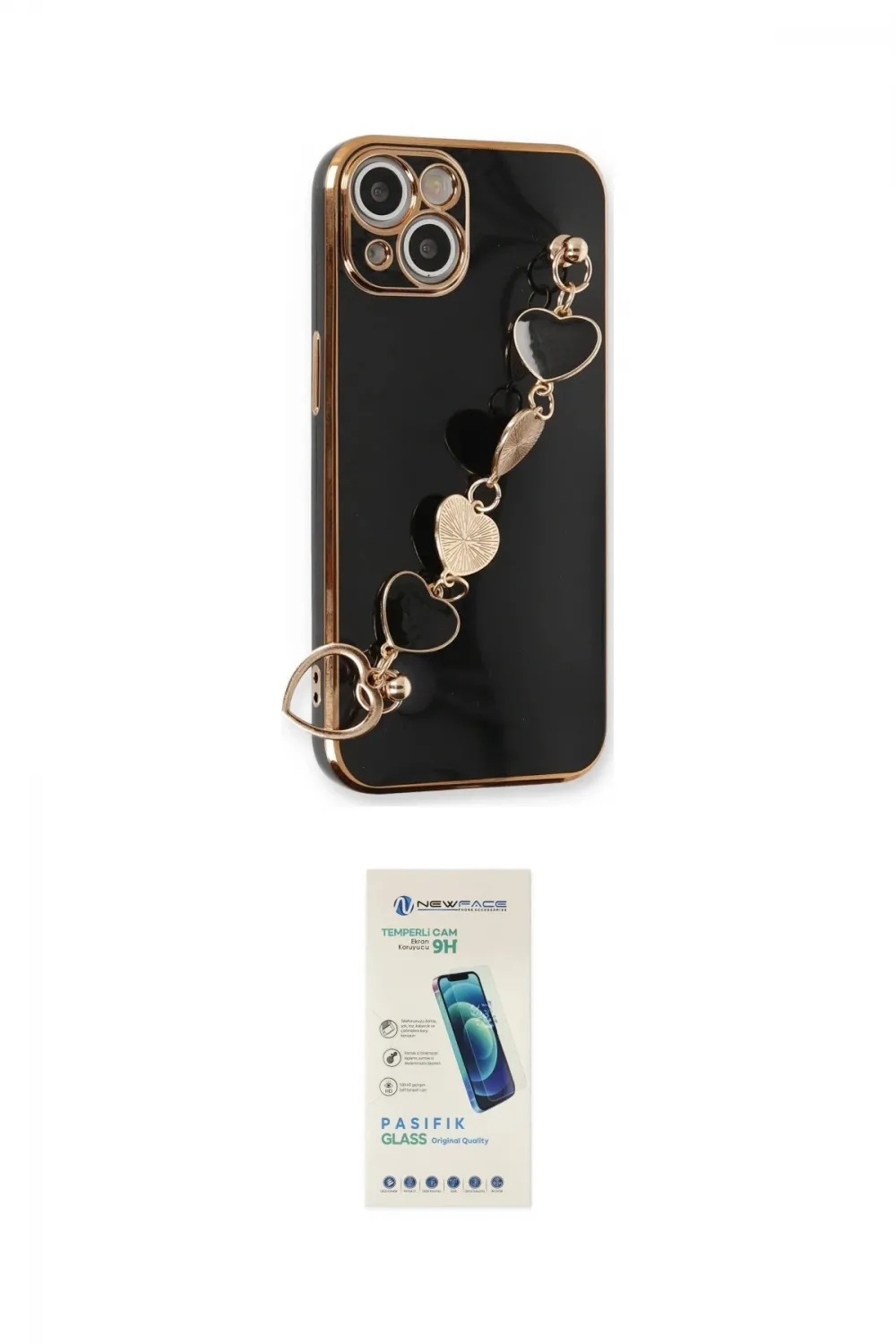 ieg™ iPhone 14 Kılıf Nova Işık Prime - Şeffaf Pasifik Cam Ekran Koruyucu