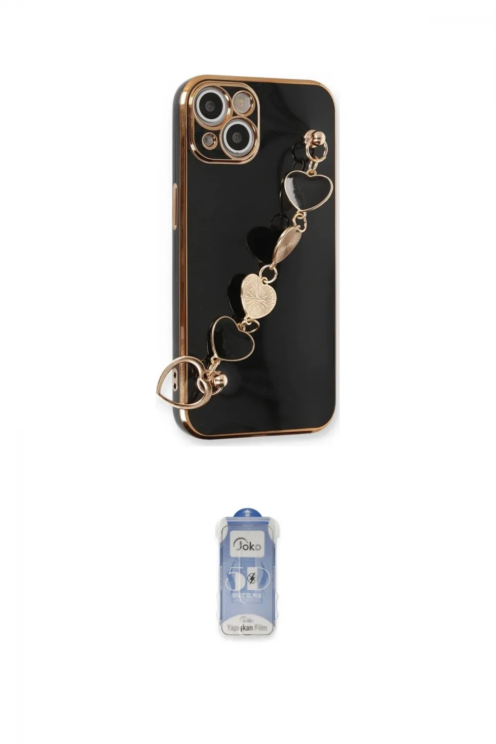ieg™ iPhone 14 Kılıf Nova Işık Prime - Siyah Joko Magic 5D Cam