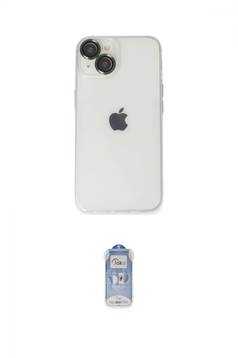 ieg™ iPhone 14 Kılıf Ufuk Minimal Özel Seri - Siyah Joko Magic 5D Cam