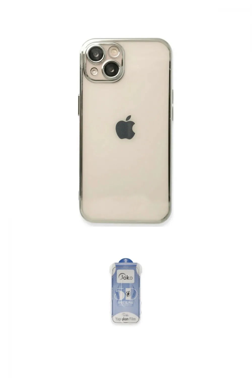 ieg™ iPhone 14 Kılıf Vadi Minimal - Siyah Joko Magic 5D Cam