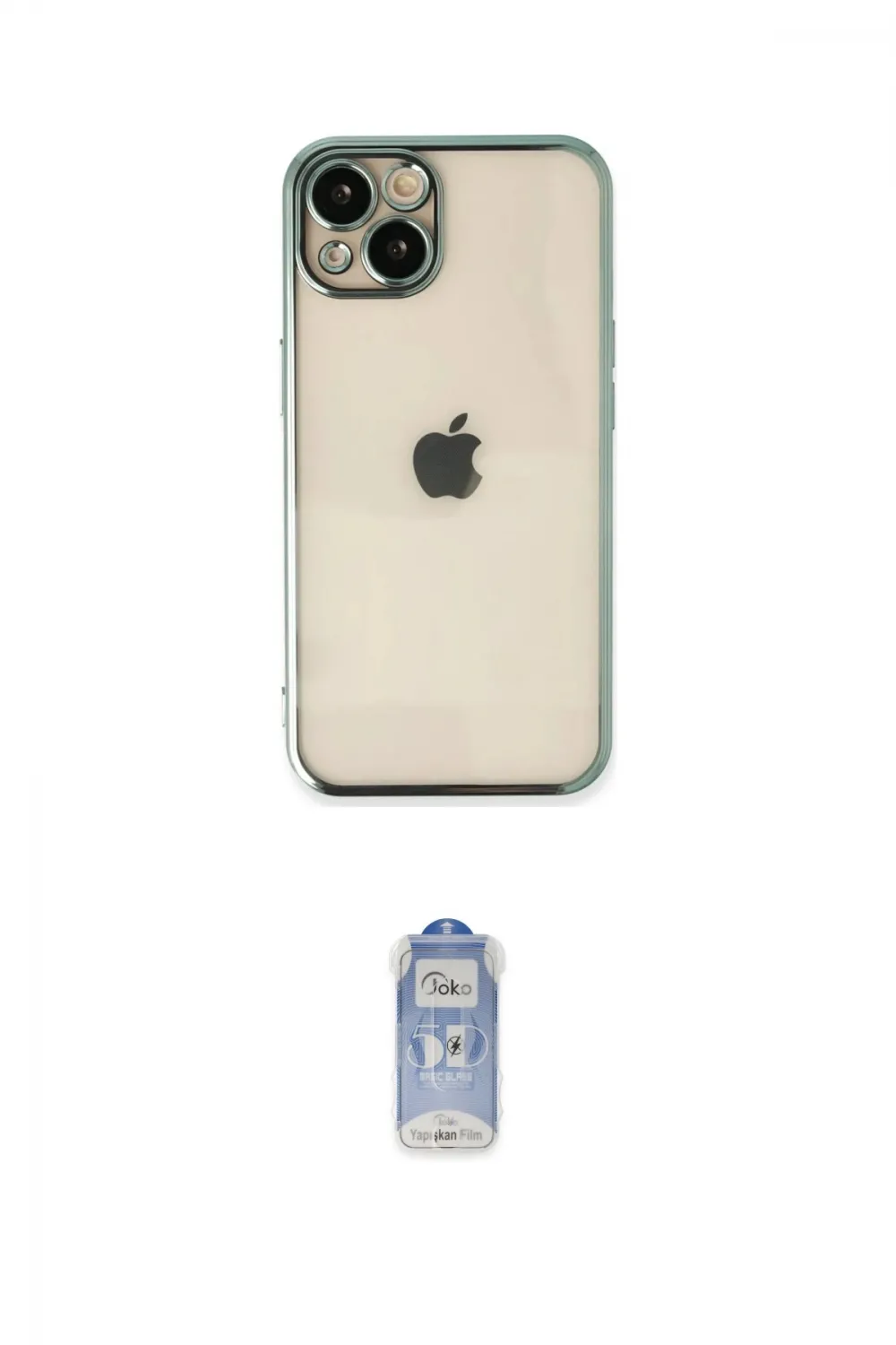 ieg™ iPhone 14 Kılıf Vadi Minimal - Siyah Joko Magic 5D Cam
