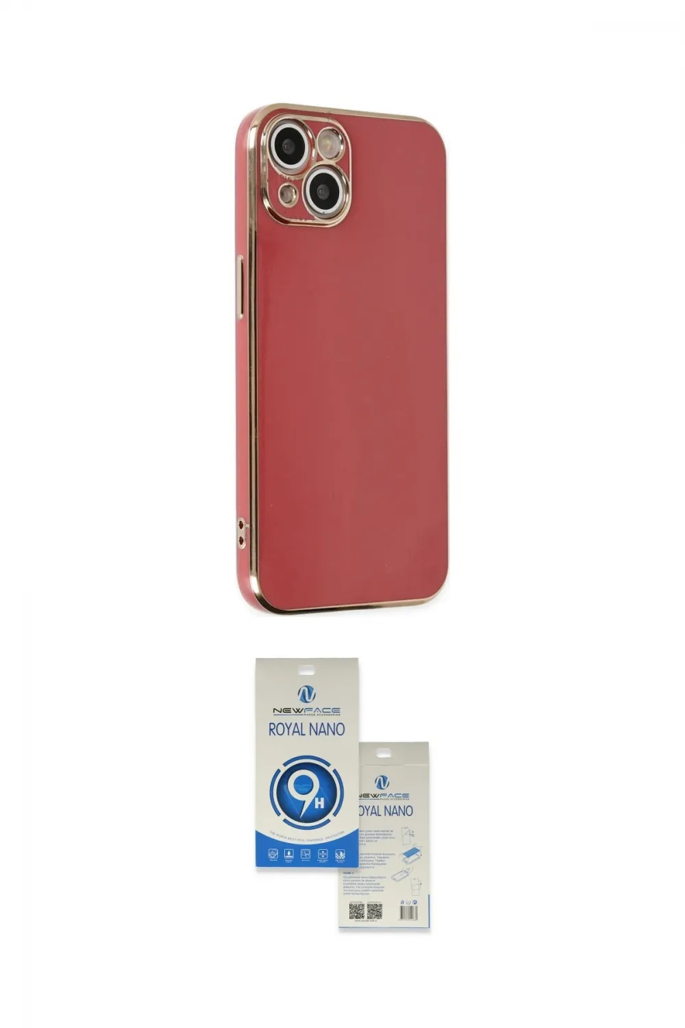 ieg™ iPhone 14 Kılıf Yankı Serisi - Şeffaf Royal Nano Ekran Koruyucu