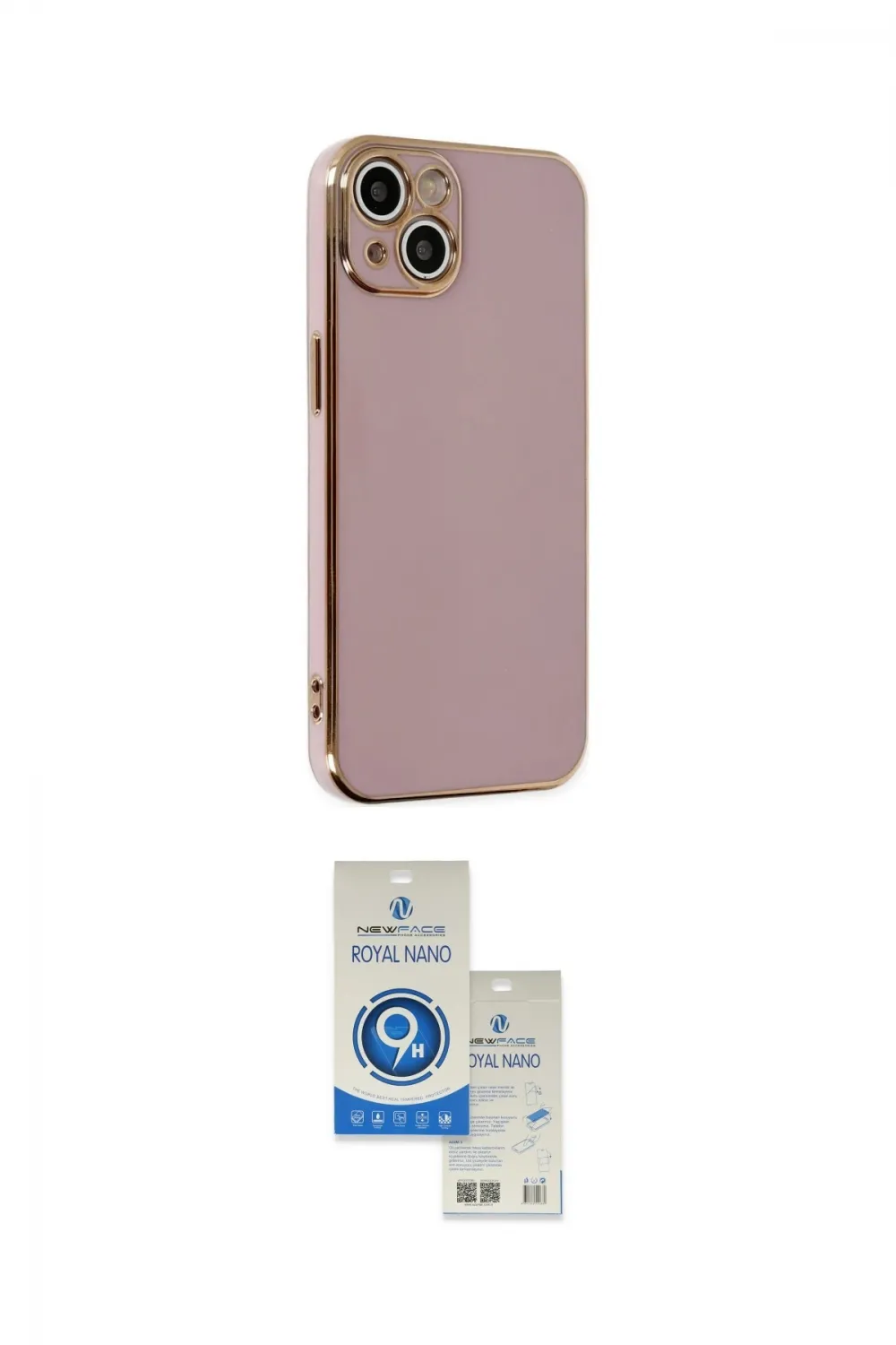 ieg™ iPhone 14 Kılıf Yankı Serisi - Şeffaf Royal Nano Ekran Koruyucu
