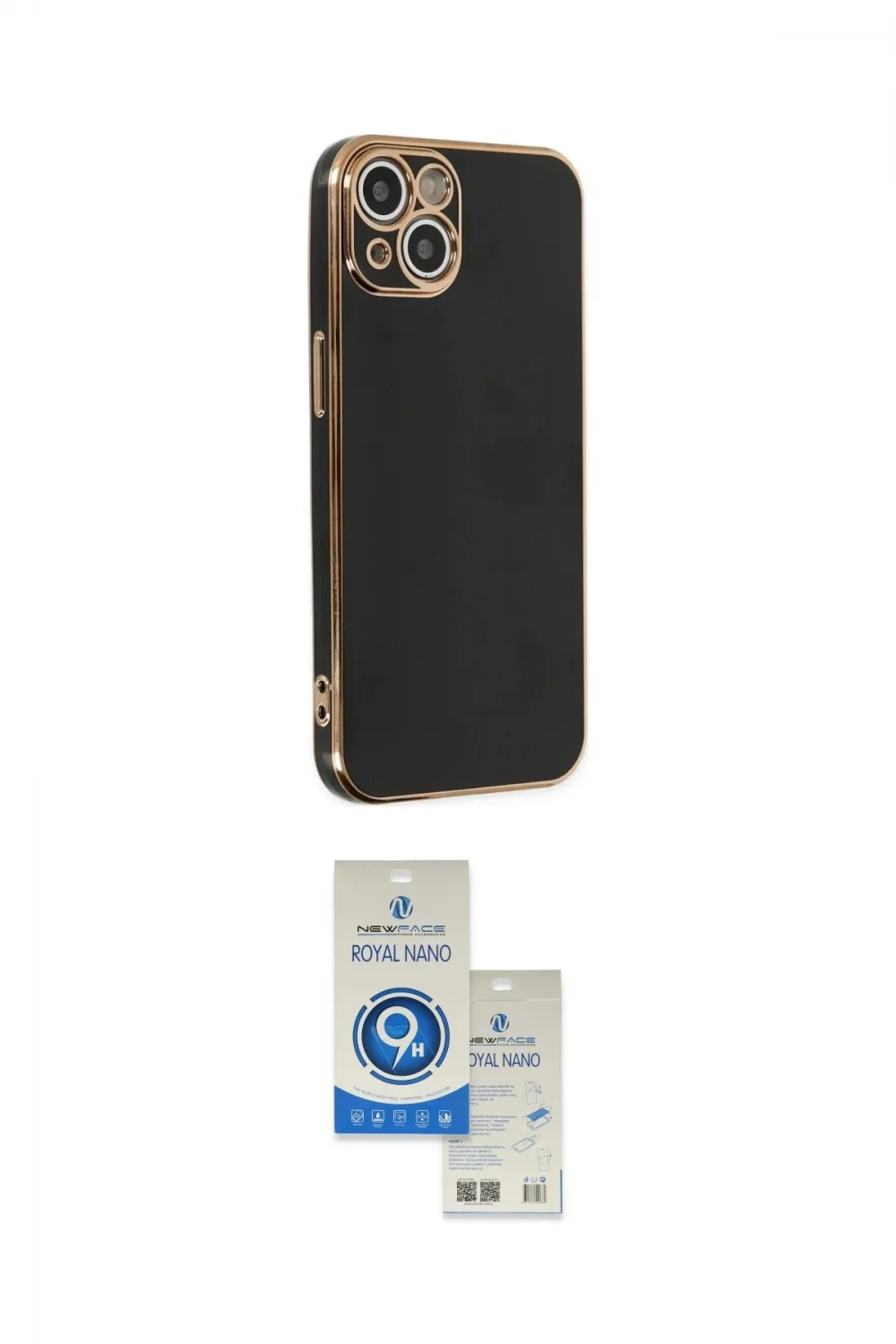 ieg™ iPhone 14 Kılıf Yankı Serisi - Şeffaf Royal Nano Ekran Koruyucu