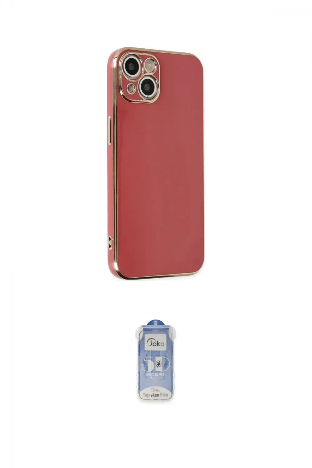 ieg™ iPhone 14 Kılıf Yankı Serisi - Siyah Joko Magic 5D Cam
