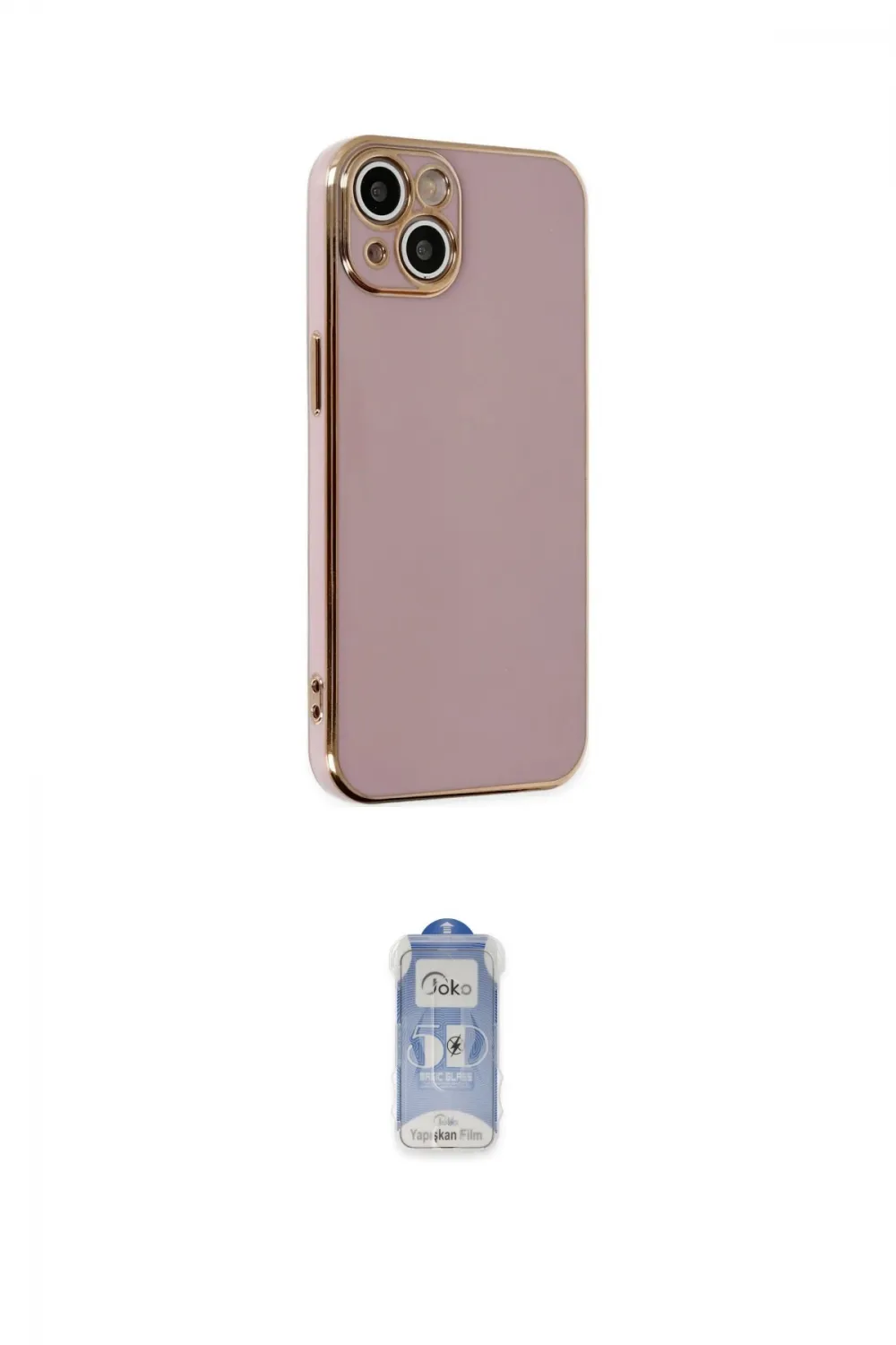 ieg™ iPhone 14 Kılıf Yankı Serisi - Siyah Joko Magic 5D Cam