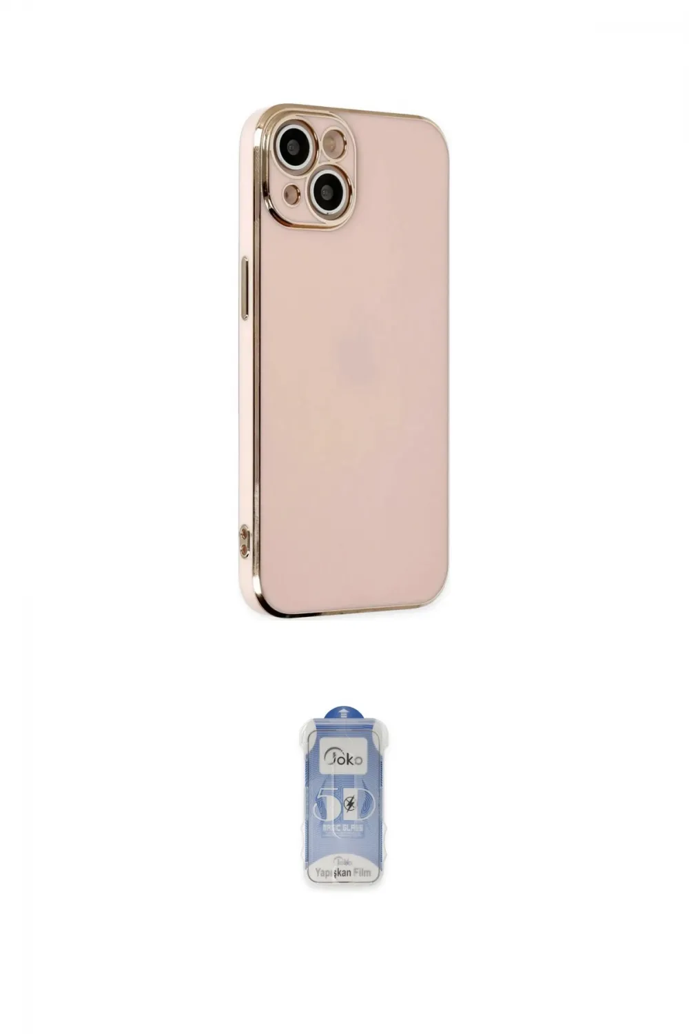 ieg™ iPhone 14 Kılıf Yankı Serisi - Siyah Joko Magic 5D Cam