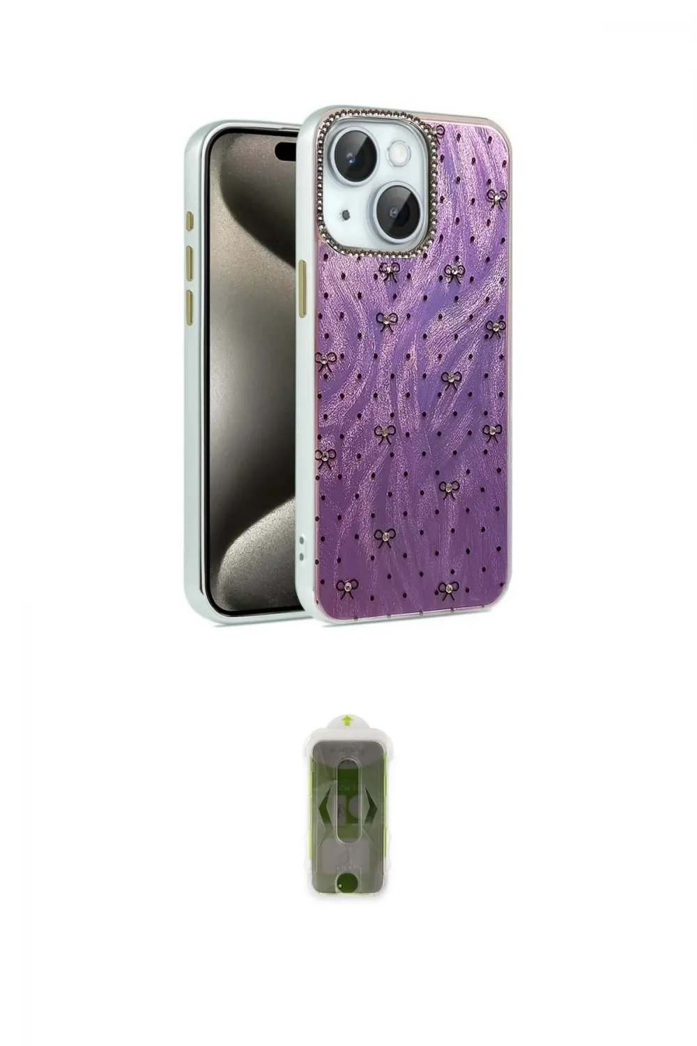 ieg™ iPhone 14 Kılıf Zirve Modern Prime - Siyah Joko Magic 5D Hayalet Cam