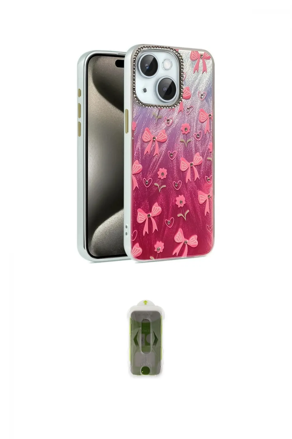ieg™ iPhone 14 Kılıf Zirve Modern Prime - Siyah Joko Magic 5D Hayalet Cam