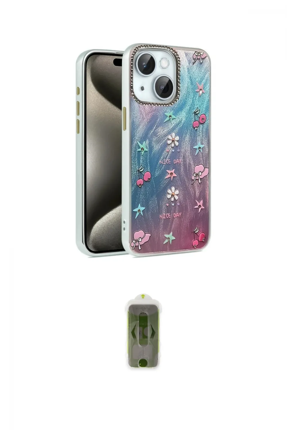 ieg™ iPhone 14 Kılıf Zirve Modern Prime - Siyah Joko Magic 5D Hayalet Cam