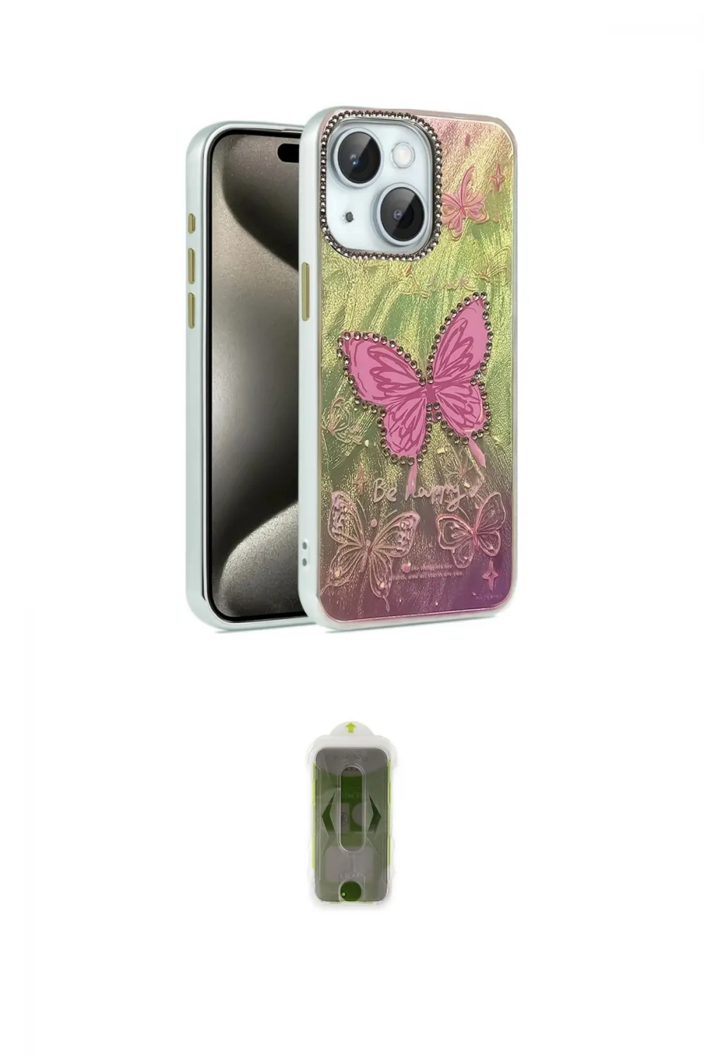 ieg™ iPhone 14 Kılıf Zirve Modern Prime - Siyah Joko Magic 5D Hayalet Cam