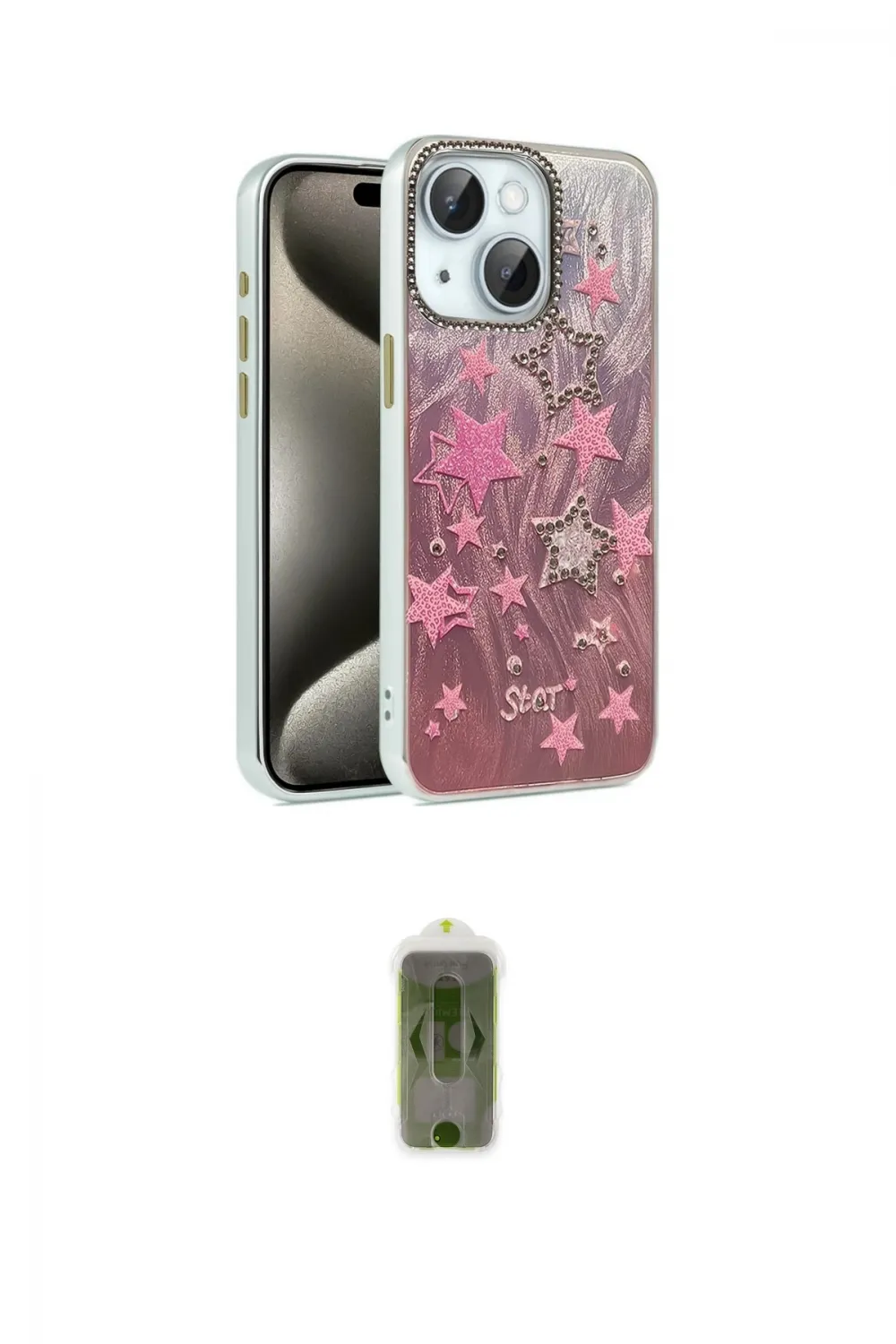 ieg™ iPhone 14 Kılıf Zirve Modern Prime - Siyah Joko Magic 5D Hayalet Cam