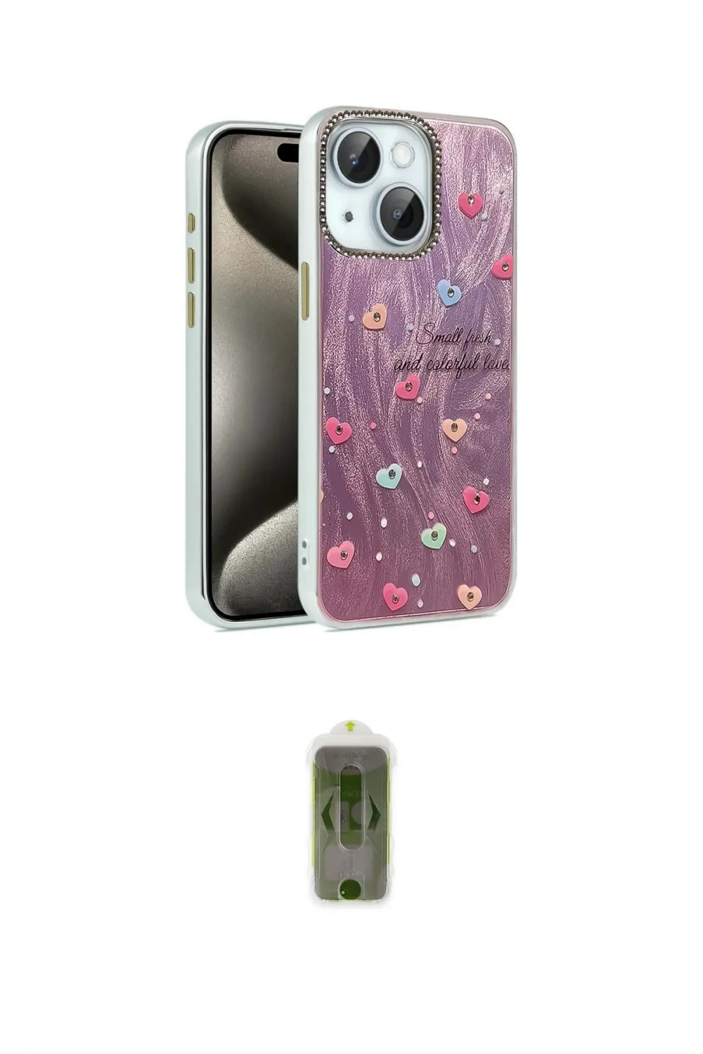 ieg™ iPhone 14 Kılıf Zirve Modern Prime - Siyah Joko Magic 5D Hayalet Cam
