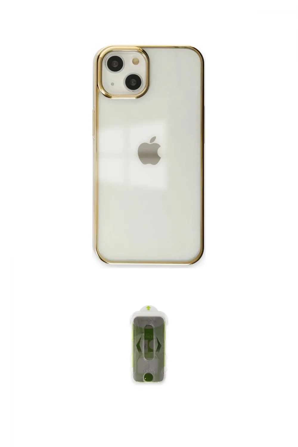 ieg™ iPhone 14 Plus Kılıf Doruk Doku Prime - Siyah Joko Magic 5D Hayalet Cam