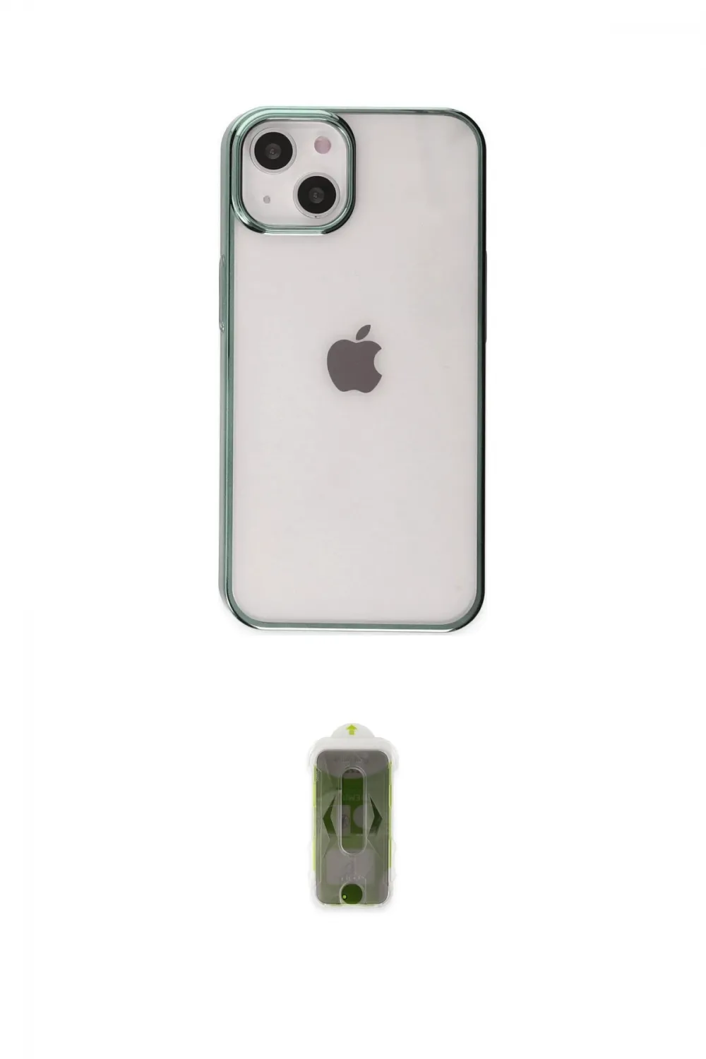 ieg™ iPhone 14 Plus Kılıf Doruk Doku Prime - Siyah Joko Magic 5D Hayalet Cam