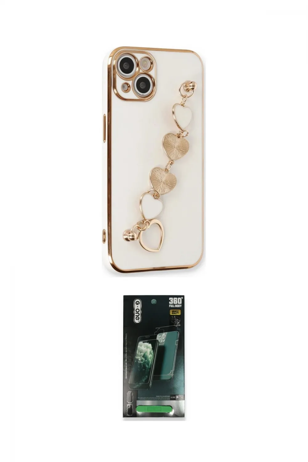 ieg™ iPhone 14 Plus Kılıf Nova Işık Prime - Siyah 360 Mat Full Body Arka Koruyucu