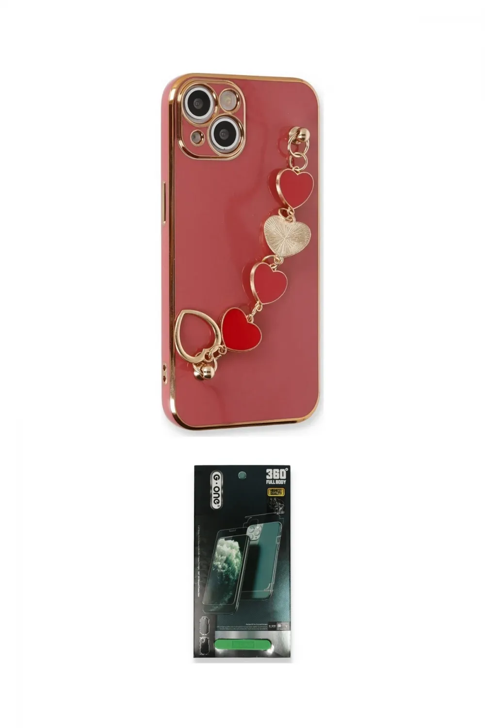 ieg™ iPhone 14 Plus Kılıf Nova Işık Prime - Siyah 360 Mat Full Body Arka Koruyucu