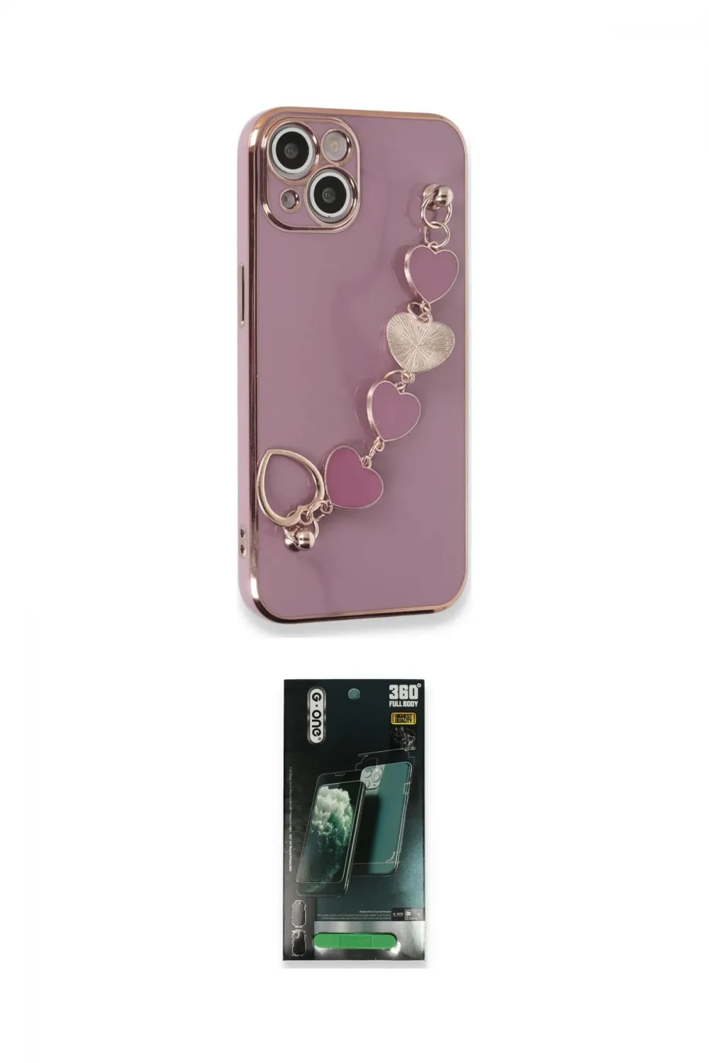 ieg™ iPhone 14 Plus Kılıf Nova Işık Prime - Siyah 360 Mat Full Body Arka Koruyucu