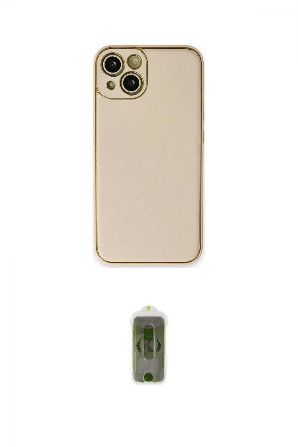 ieg™ iPhone 14 Plus Kılıf Yadigar Klasik - Siyah Joko Magic 5D Hayalet Cam