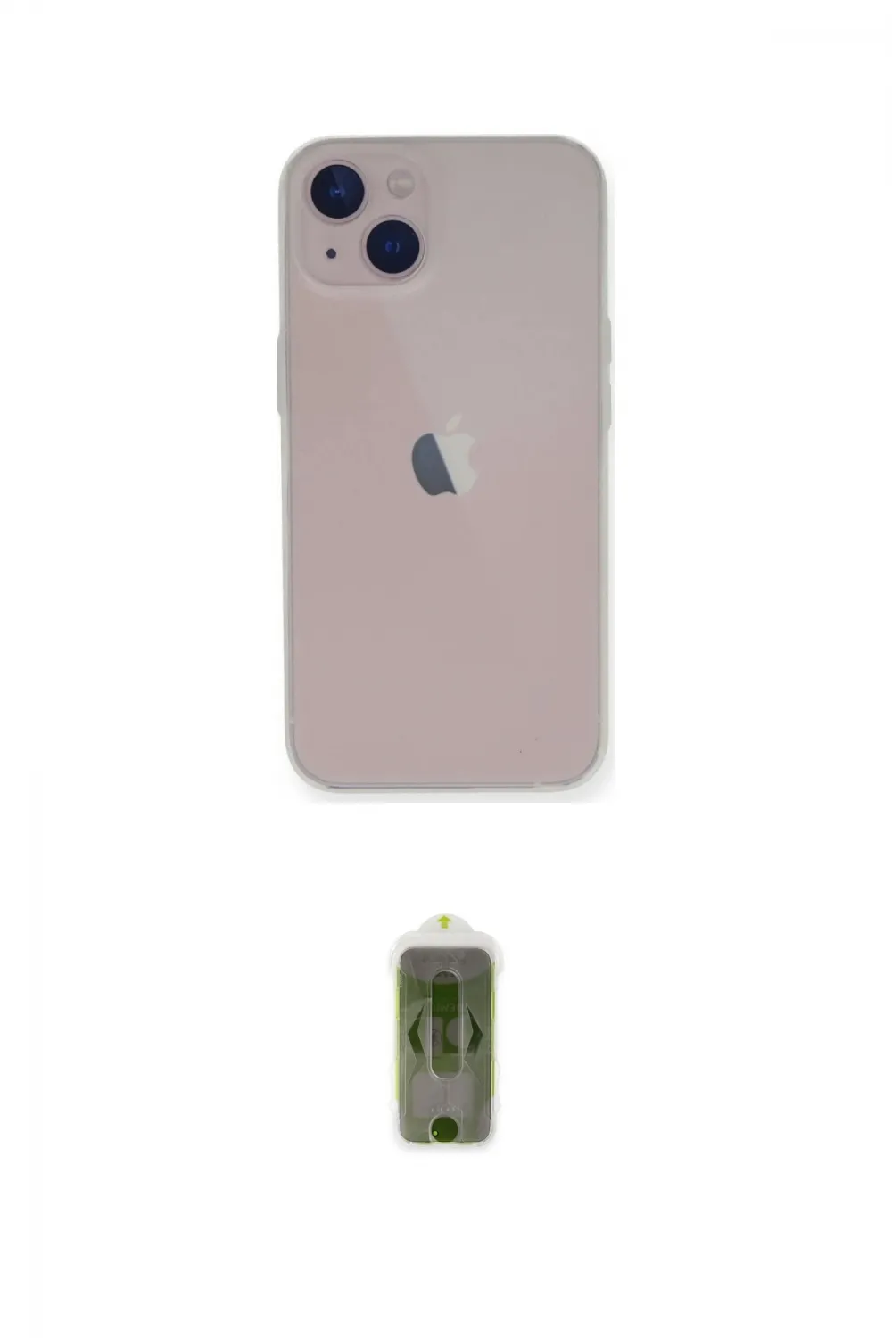 ieg™ iPhone 14 Plus Kılıf Yadigar Yansıma Serisi - Siyah Joko Magic 5D Hayalet Cam