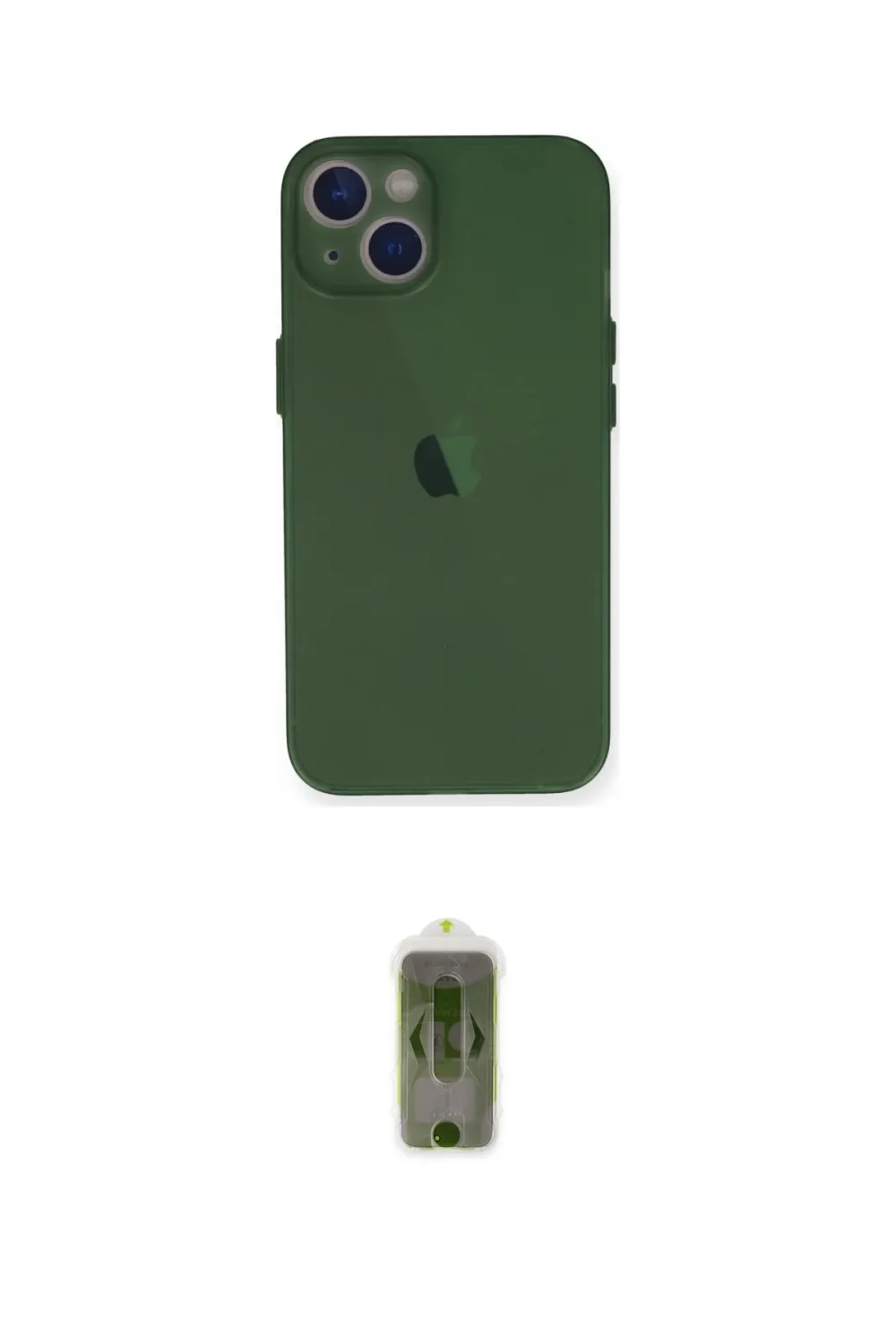 ieg™ iPhone 14 Plus Kılıf Yadigar Yansıma Serisi - Siyah Joko Magic 5D Hayalet Cam