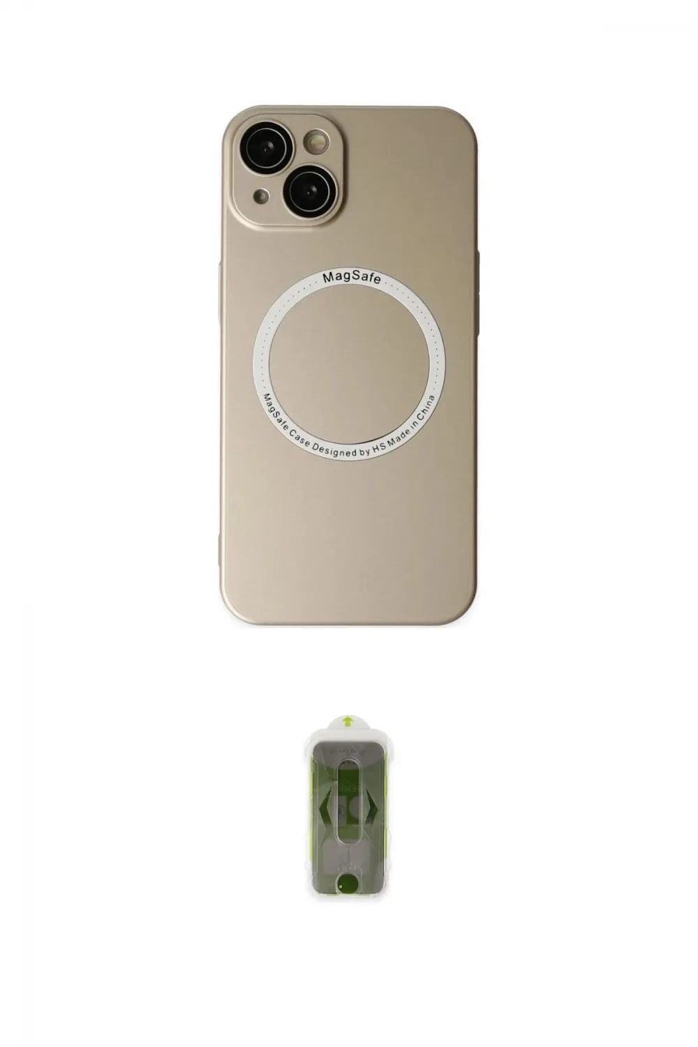 ieg™ iPhone 14 Plus Kılıf Zirve Klasik Prime - Siyah Joko Magic 5D Hayalet Cam