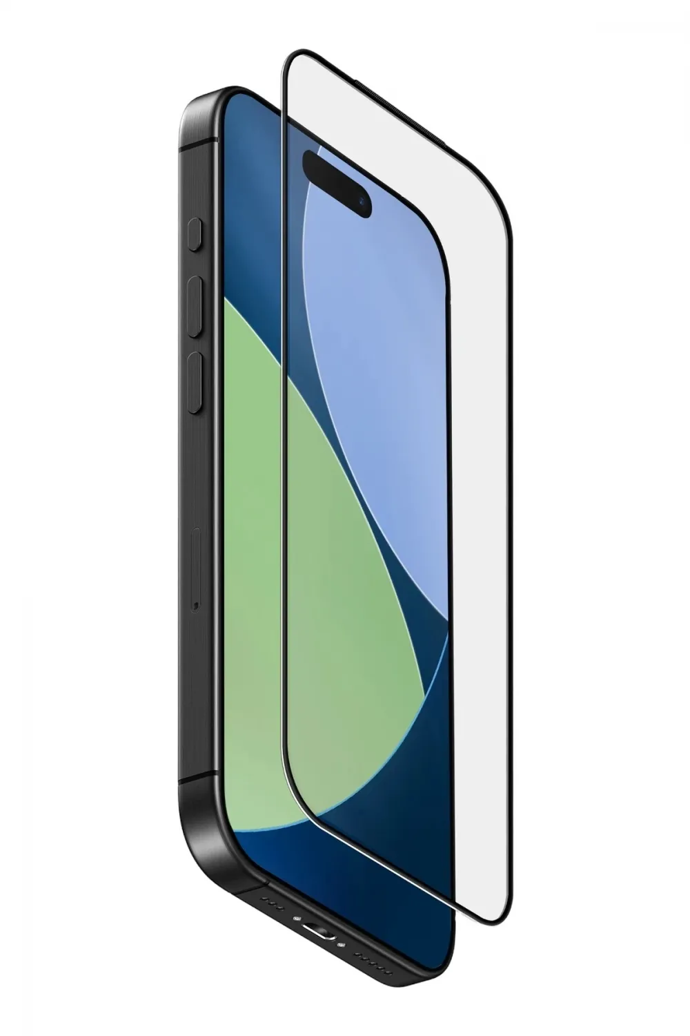 ieg™ İphone 14 Pro Ekran Koruyucu Kırılmaz Cam Çıtalı Koruyucu